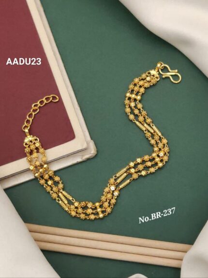 AADU23 Gold Plated Bracelet for Women