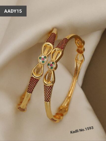 AADY15 Elegant Bangles For Girls 2024 | Trending Design By Updatelife