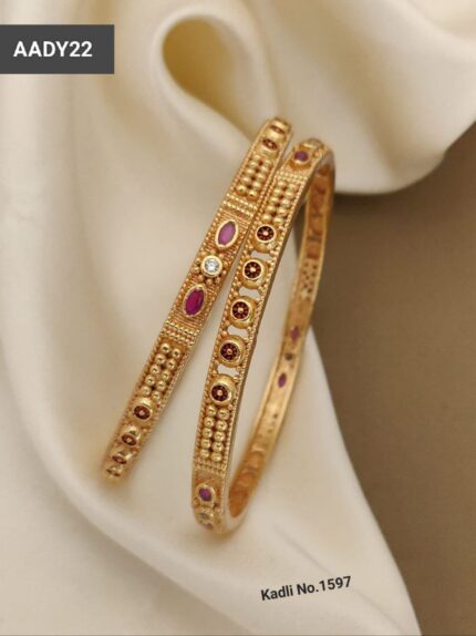 AADY22 Elegant Women's Premium Bangles for Daily Wear